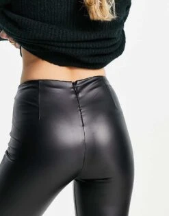 Noisy May Faux Leather Leggings In Black For Women 7 Noisy May Faux Leather Leggings In Black For Women -Noisy May Shop 203157978 3