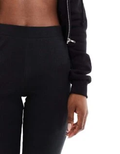 Noisy May Flare Trousers In Black - BLACK For Women -Noisy May Shop 204226276 4