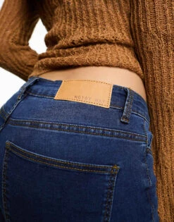 Noisy May Allie Low Rise Skinny Jeans In Medium Blue For Women Mid Blue -Noisy May Shop 204341050 5