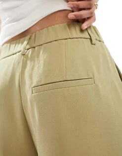 Noisy May High Waisted Wide Leg Tailored Trouser- Co-ord In Sand For Women Tree House 8 Noisy May High Waisted Wide Leg Tailored Trouser- Co-ord In Sand For Women Tree House -Noisy May Shop 205746811 3