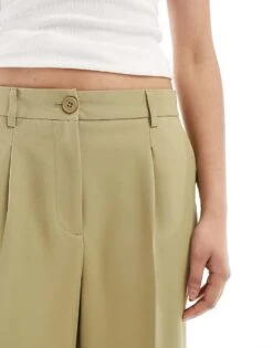 Noisy May High Waisted Wide Leg Tailored Trouser- Co-ord In Sand For Women Tree House 10 Noisy May High Waisted Wide Leg Tailored Trouser- Co-ord In Sand For Women Tree House -Noisy May Shop 205746811 5