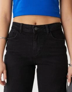 Noisy May Yolanda Wide Jeans In Black For Women -Noisy May Shop 205877229 5