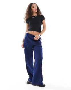 Noisy May Open Back T-shirt In Black For Women -Noisy May Shop 206572075 4