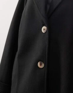 Noisy May Oversized Slouchy Blazer Jacket In Black For Women -Noisy May Shop 206572162 3