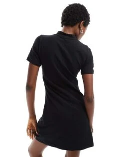 Noisy May Moch Neck Mini Skater Dress In Black For Women -Noisy May Shop 206744517 4