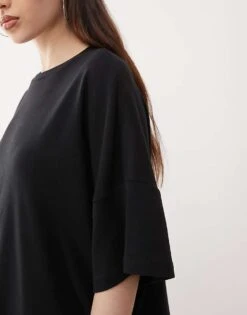 Noisy May Boxy T-shirt Dress In Black For Women -Noisy May Shop 207372392 3