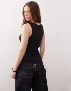 Noisy May Tank Top In Black For Women -Noisy May Shop 207372448 3