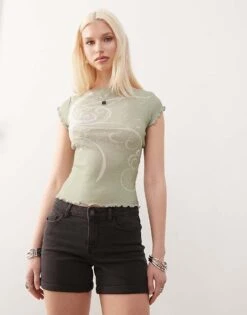 Noisy May Debby Denim Shorts In Black For Women Black Denim -Noisy May Shop 207377402 1 blackdenim 1